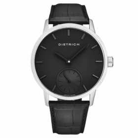 Dietrich NB ALL BLKSS Night Mens Hand Wind Watch