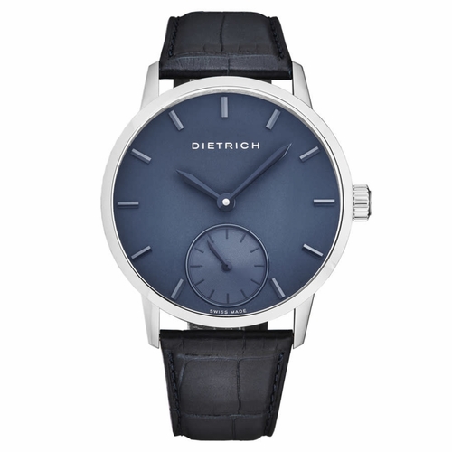 Dietrich NB ALL BLU Night Mens Hand Wind Watch