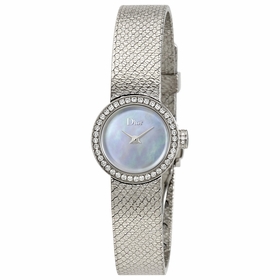 Dior CD040110M001 La Mini D de Dior Satine Ladies Quartz Watch