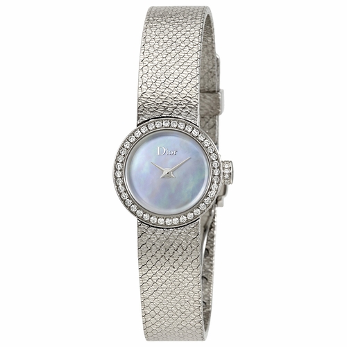 Dior CD040110M001 La Mini D de Dior Satine Ladies Quartz Watch