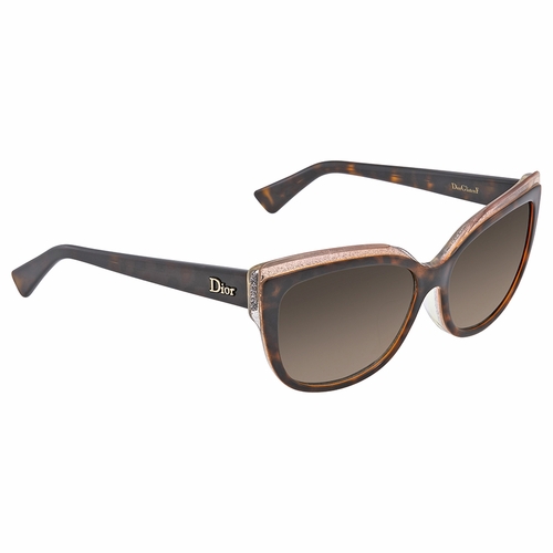 Dior DIORGLISTENF E59 58 Glisten Ladies  Sunglasses