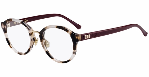 Dior LADYDIORO4F 0HT8 50 Ladies Eyeglasses Dior LADYDIORO4F 0HT8 50 Ladies Eyeglasses