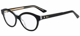 Dior T2901 0G99 51/17  Ladies  Eyeglasses