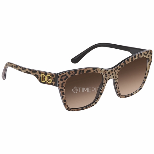 Dolce and Gabbana DG4384 316313 53  Ladies  Sunglasses