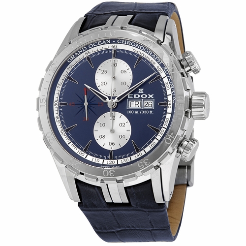 Edox 01121 3C BUIN Grand Ocean Mens Chronograph Automatic Watch