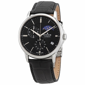 Edox 01651 3 NIN Les Bemonts Mens Chronograph Quartz Watch Edox 01651 3 NIN Les Bemonts Mens Chronograph Quartz Watch