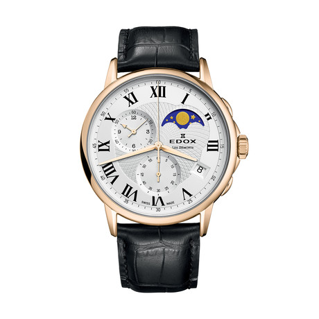 Edox 01651 37J AR Les Bemonts Mens Chronograph Quartz Watch