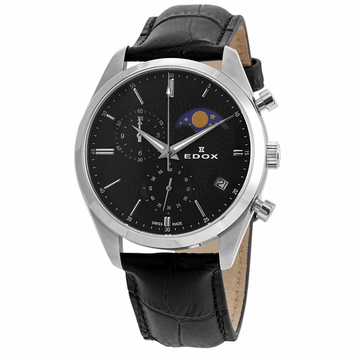 Edox 01655-3-NIN  Mens Chronograph Quartz Watch