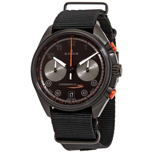 Edox 09503 37NNONAN NNO Chronorally - S Mens Chronograph Quartz Watch