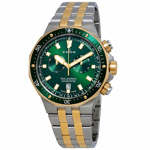 Edox 10109 357JVM VID Delfin Mens Chronograph Quartz Watch