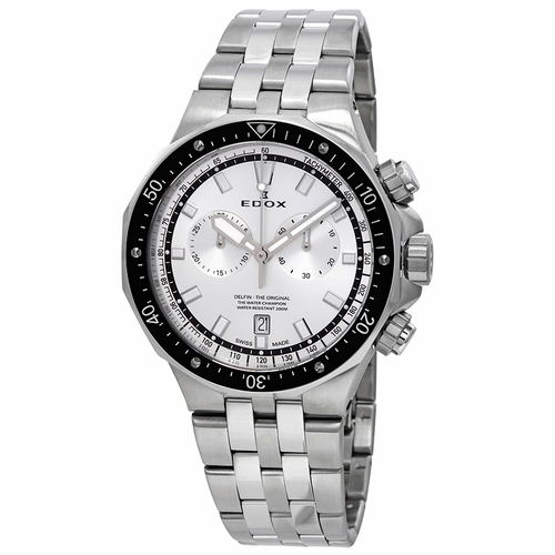 Edox 10109 3M AIN Delfin Mens Chronograph Quartz Watch