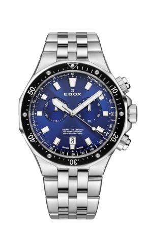 Edox 10109 3M BUIN1 Delfin Mens Chronograph Quartz Watch
