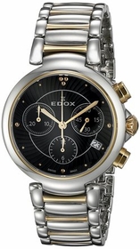Edox 10220 357RM NIR LaPassion Ladies Chronograph Quartz Watch Edox 10220 357RM NIR LaPassion Ladies Chronograph Quartz Watch