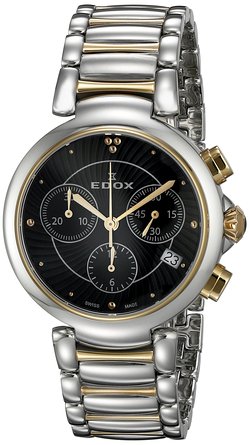 Edox 10220 357RM NIR LaPassion Ladies Chronograph Quartz Watch