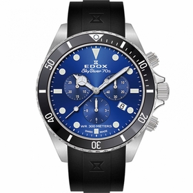 Edox 10238 3NCA BUI Skydiver 70s Mens Chronograph Quartz Watch Edox 10238 3NCA BUI Skydiver 70s Mens Chronograph Quartz Watch