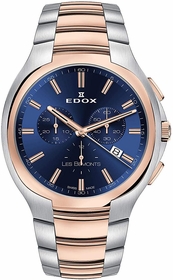Edox 10239 357R BUIR Les Bemonts Mens Chronograph Quartz Watch Edox 10239 357R BUIR Les Bemonts Mens Chronograph Quartz Watch