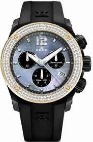 Edox 10411 37NR120D NANN Chronoffshore-1 Ladies Chronograph Quartz Watch Edox 10411 37NR120D NANN Chronoffshore-1 Ladies Chronograph Quartz Watch