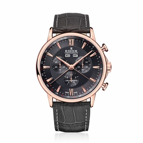 Edox 10501 37R GIR Les Bemonts Mens Chronograph Quartz Watch Edox 10501 37R GIR Les Bemonts Mens Chronograph Quartz Watch