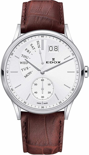 Edox 34500 3 AIN Les Vauberts Mens Quartz Watch