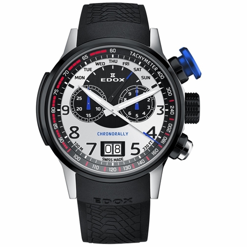 Edox 38001 TINNBU BN Chronorally Mens Chronograph Quartz Watch Edox 38001 TINNBU BN Chronorally Mens Chronograph Quartz Watch