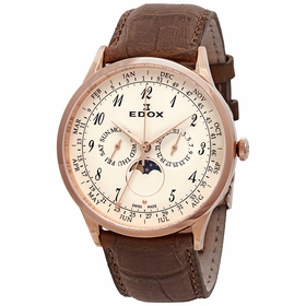 Edox 40101 37RC BEBR Les Vauberts Mens Quartz Watch Edox 40101 37RC BEBR Les Vauberts Mens Quartz Watch