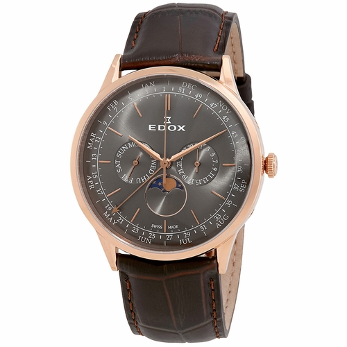 Edox 40101 37RC GIR Les Vauberts Mens Quartz Watch