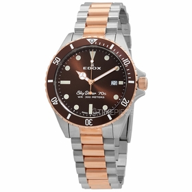 Edox 53017 357RBRM BRI SkyDiver Mens Quartz Watch Edox 53017 357RBRM BRI SkyDiver Mens Quartz Watch