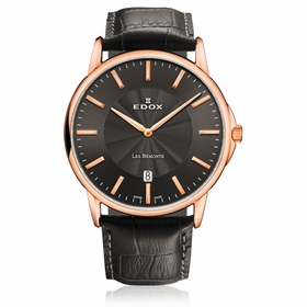 Edox 56001 37R GIR Les Bemonts Mens Quartz Watch Edox 56001 37R GIR Les Bemonts Mens Quartz Watch