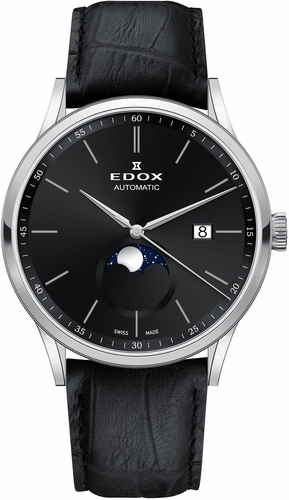 Edox 80500 3 NIN Les Vauberts La Grande Lune Mens Automatic Watch