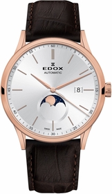 Edox 80500 37R AIR Les Vauberts Mens Automatic Watch Edox 80500 37R AIR Les Vauberts Mens Automatic Watch