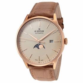 Edox 80500 37R BEIR Les Vauberts Mens Automatic Watch Edox 80500 37R BEIR Les Vauberts Mens Automatic Watch