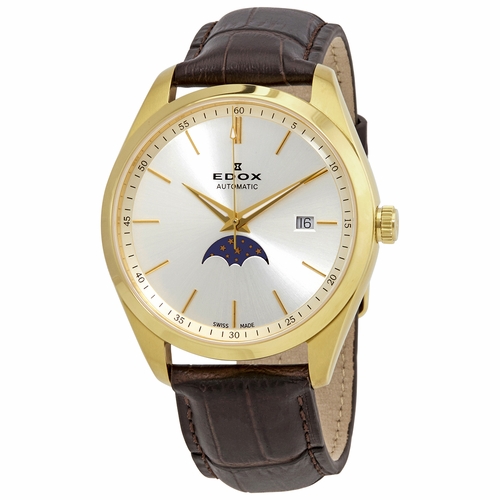 Edox 80505 37J AID Les Vauberts Mens Automatic Watch