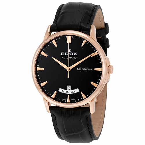 Edox 83015 37R NIR Les Bemonts Mens Automatic Watch