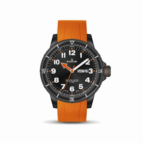 Edox 84300 37NOCA NOB Chronorally S Mens Quartz Watch