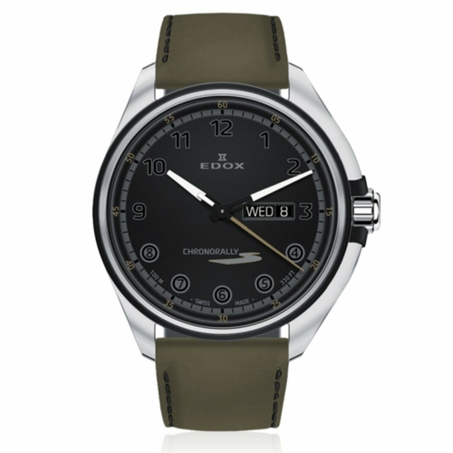 Edox 84301 3NCV NNV Chronorally S Mens Quartz Watch