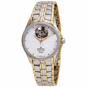 Edox 85013 357J AID Grand Ocean Open Heart Ladies Automatic Watch Edox 85013 357J AID Grand Ocean Open Heart Ladies Automatic Watch