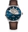Edox 85014 3C1 BUIN Les Vauberts Open Heart Mens Automatic Watch