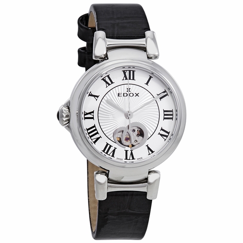 Edox 85025 3C ARN LaPassion Open Heart Ladies Automatic Watch