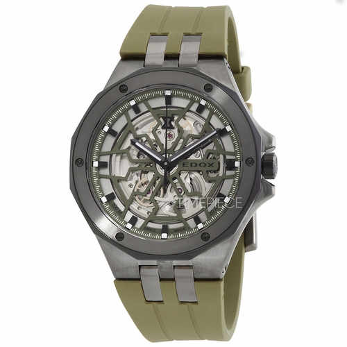 Edox 85303 357GNCAV VONB Delfin Mecano Mens Automatic Watch