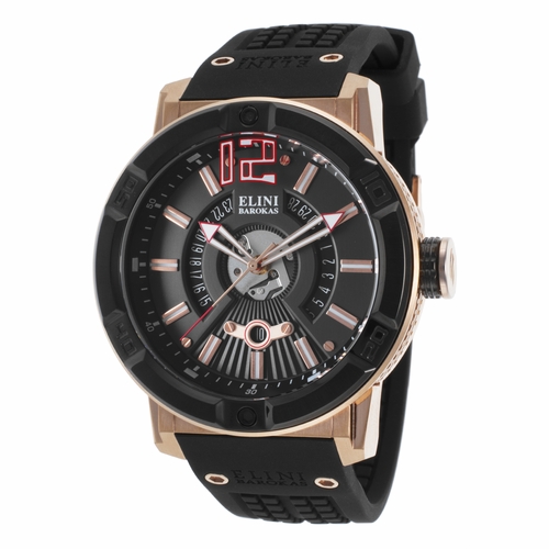 Elini Barokas ELINI-20002-RG-01-BB Spirit Mens Quartz Watch