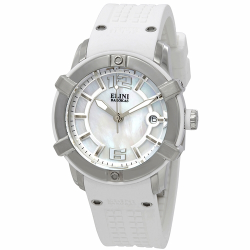 Elini Barokas ELINI-20005-02-WHT Spirit Ladies Quartz Watch