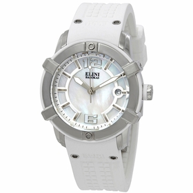 Elini Barokas ELINI-20005-02-WHT Spirit Ladies Quartz Watch Elini Barokas ELINI-20005-02-WHT Spirit Ladies Quartz Watch