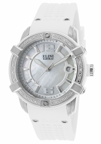 Elini Barokas ELINI-20005D-02-WHT Spirit Ladies Quartz Watch