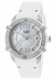 Elini Barokas ELINI-20005D-02-WHT Spirit Ladies Quartz Watch Elini Barokas ELINI-20005D-02-WHT Spirit Ladies Quartz Watch