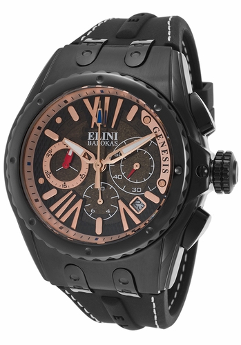 Elini Barokas ELINI-20008-BB-01-RA Genesis Mens Chronograph Quartz Watch