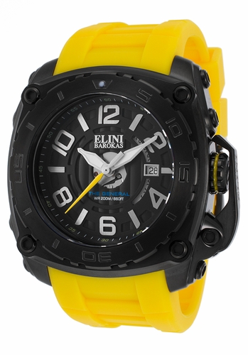 Elini Barokas ELINI-20009-BB-01-YAS The General Mens Quartz Watch