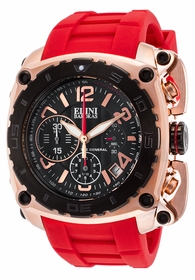 Elini Barokas ELINI-20010-RG-01-BB-RDS The General Mens Chronograph Quartz Watch Elini Barokas ELINI-20010-RG-01-BB-RDS The General Mens Chronograph Quartz Watch
