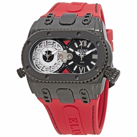 Elini Barokas ELINI-20019-BB-01-RDS Genesis World Mens Quartz Watch Elini Barokas ELINI-20019-BB-01-RDS Genesis World Mens Quartz Watch