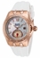 Elini Barokas ELINI-20029-RG-02-WHT Genesis Vision Ladies Quartz Watch