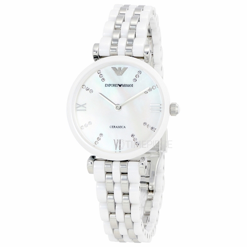 Emporio Armani AR1488 Ceramica Ladies Quartz Watch